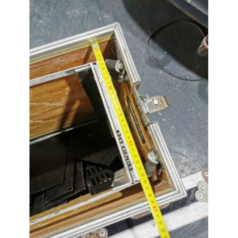 Geveerde flightcase