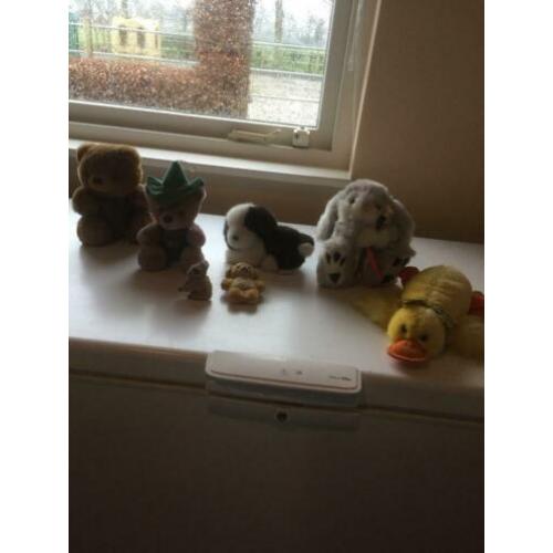 Diverse knuffelbeesten