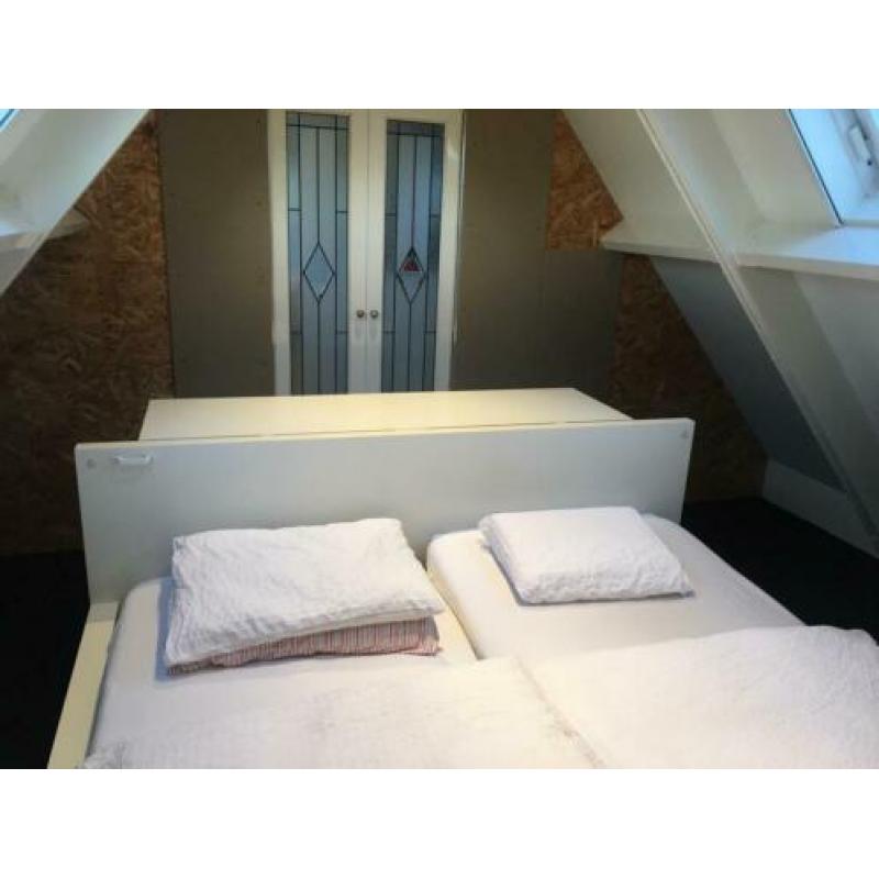 Ikea Malm bed 180x200, ladenkast en ombouw