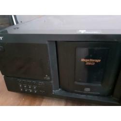 200 disc cd speler