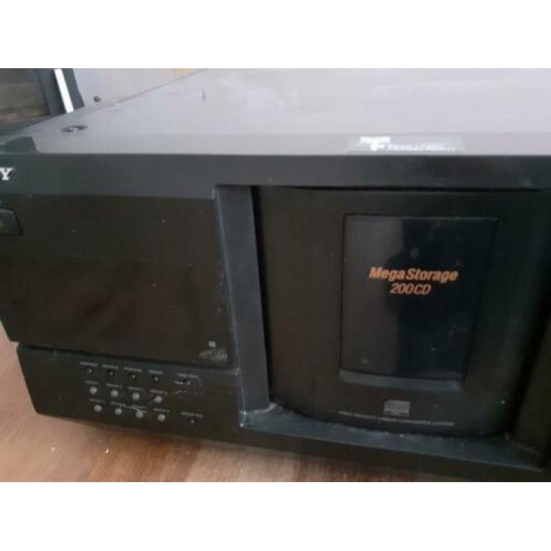 200 disc cd speler