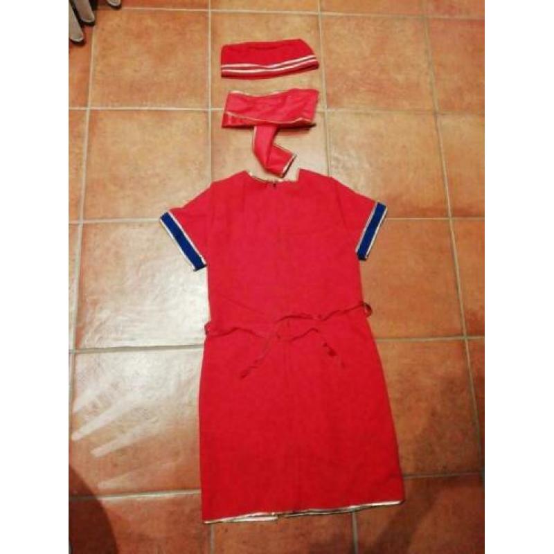 carnaval stewardess jurkje maat 36