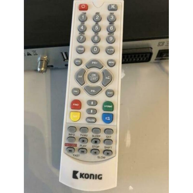 Konig DVB-S2 HD Satelliet Ontvanger