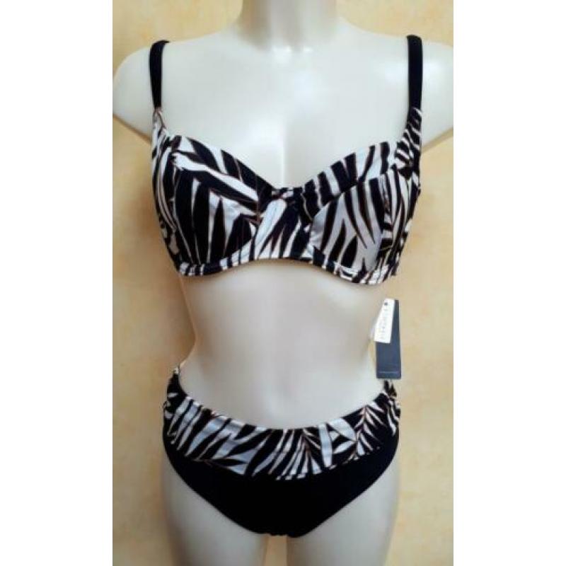36E Nieuwe zwart witte beugel bikini Fantasie, 36 E