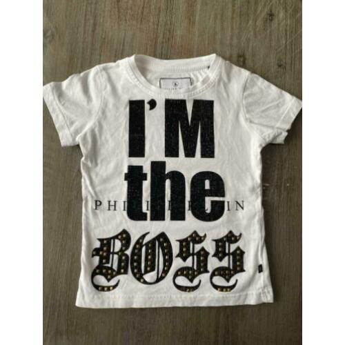 Phillip plein jongens t-shirt maat 4-5
