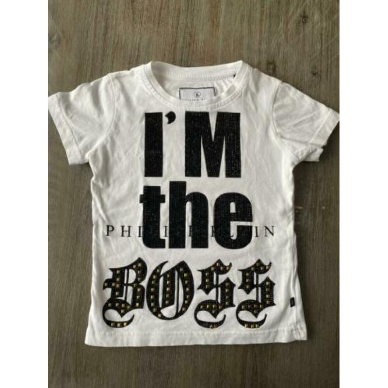 Phillip plein jongens t-shirt maat 4-5