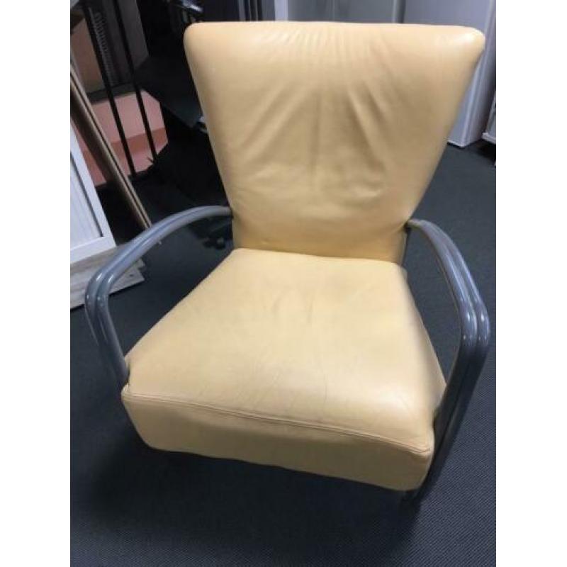 fauteuil leder, zeer mooie kwaliteit