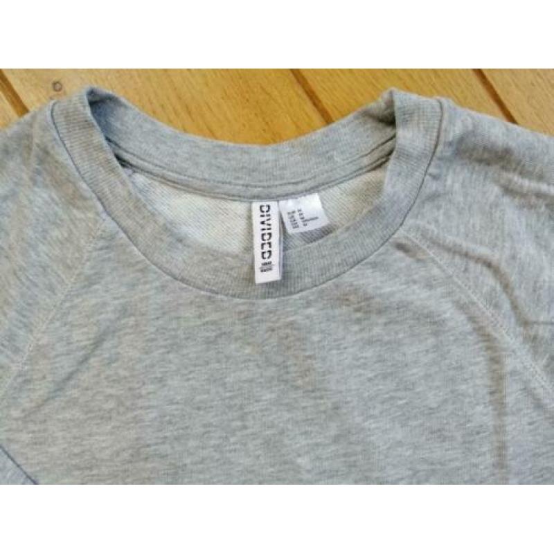 DIVIDED sweater grijs maat M - nieuw -