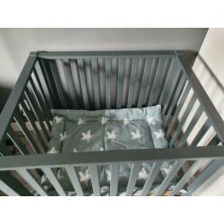 Box Casper antraciet inclusief lade en boxkleden