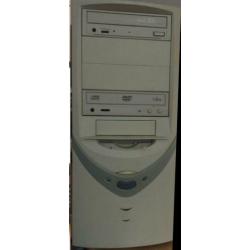 PC behuizing+flooppy+DVD-Rom+DVD -RW+Voeding
