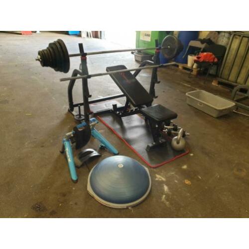 Complete home fitness set