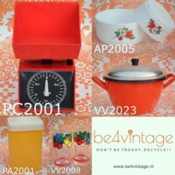 Arcopal souffleschaaltjes 6x schaaltjes vintage pyrex fruit