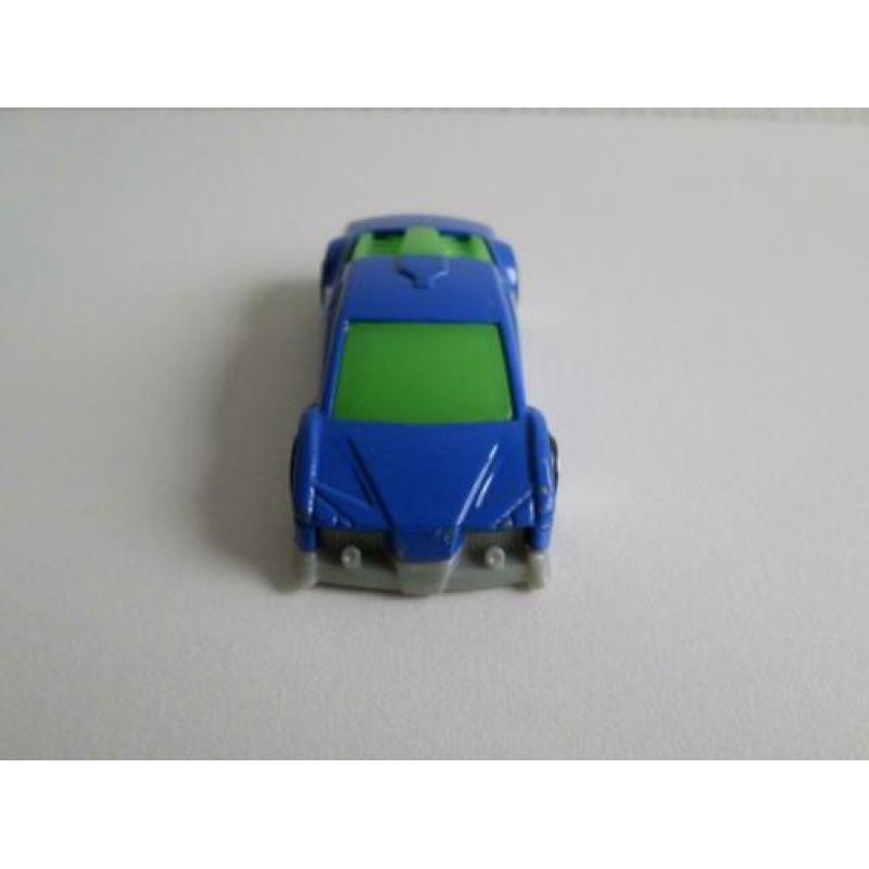 Happy Meal 2007 Auto blauw Hot Wheels (zonder ovp)