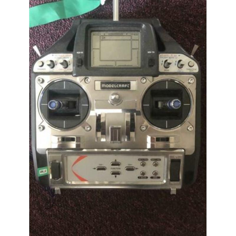 Zender+ontvanger 6 canaals! Modelcraft mc800