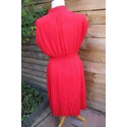 Jurk rood Mint en Berry mt 40 retro
