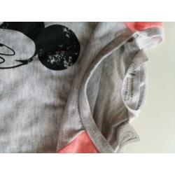Meisjesshirt mickey mouse met lange mouwen. Maat 134/140