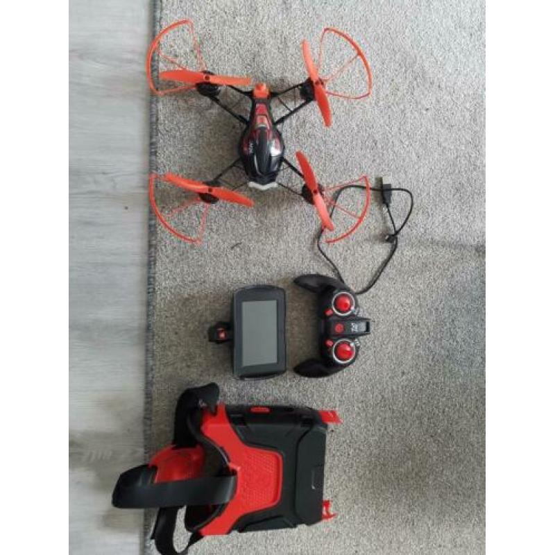 Drone met camera en vr bril