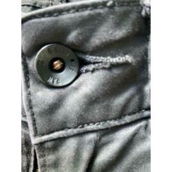 Gave Gstar broek zwart met coating maat W28/L30