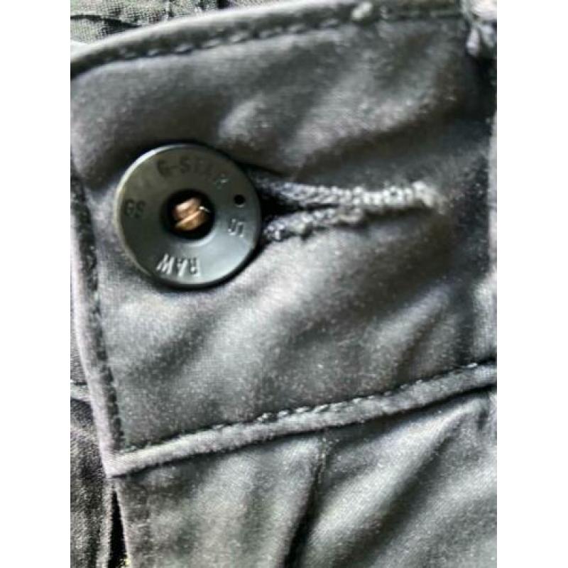 Gave Gstar broek zwart met coating maat W28/L30
