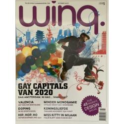 4x Winq magazine tijdschrift voor de moderne man