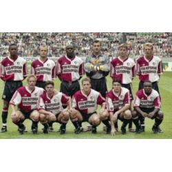 Feyenoord 1999 ingelijst gesigneerd shirt voetbal Adidas