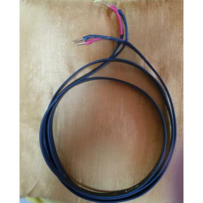 Tellurium Q Black 2 luidspreker kabel 2 X 2 meter