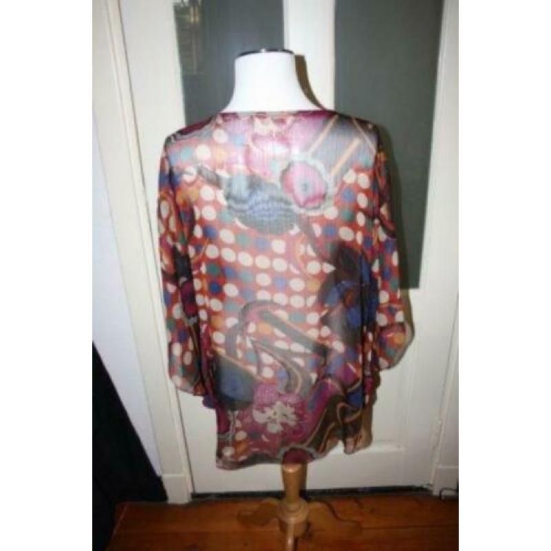 Tuniek gekleurd de Chang mt XXXL OPRUIMING