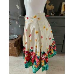 Gave vintage boho rok maat S