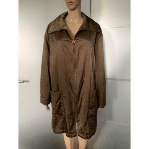 D980 Gerry Weber maat XL=46/48 winterjas jas mantel bruin