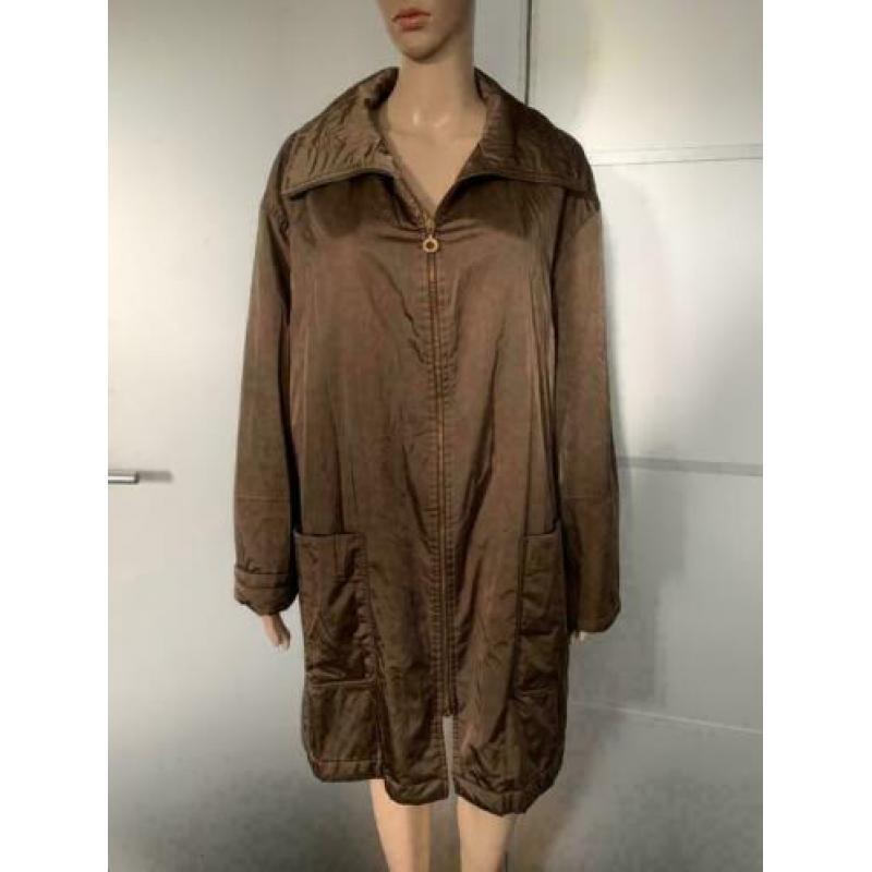 D980 Gerry Weber maat XL=46/48 winterjas jas mantel bruin