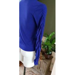 ZGAN paarse / blauwe SUMMUM vest mt S 36, vestje paars blauw