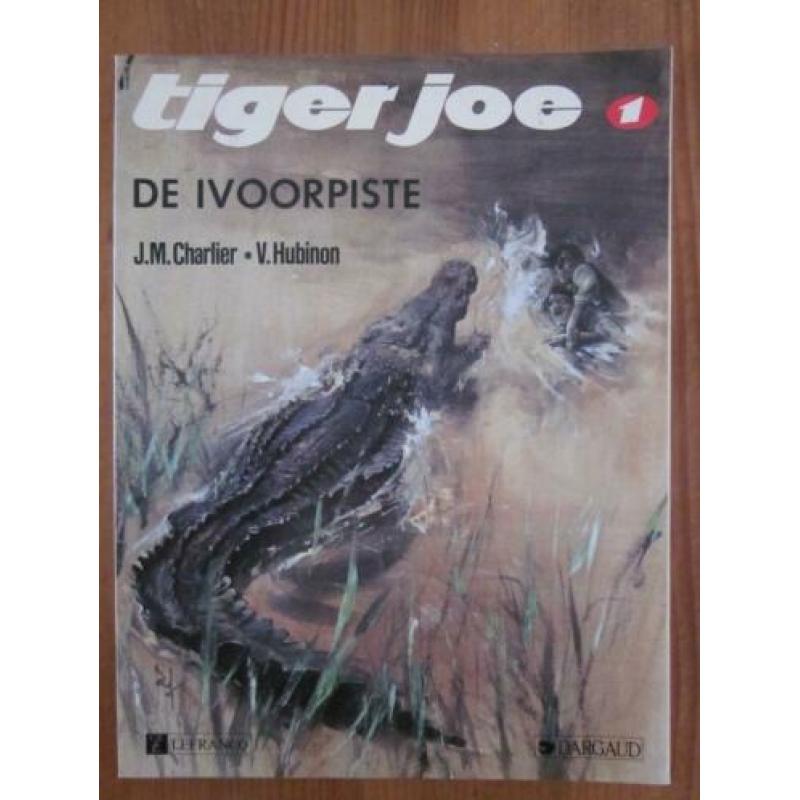 Tiger Joe: Complete set van 3 stripboeken | Victor Hubinon