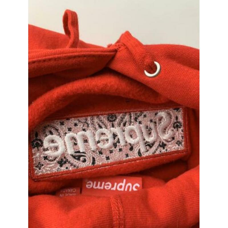 Supreme bandana boxlogo hoodie