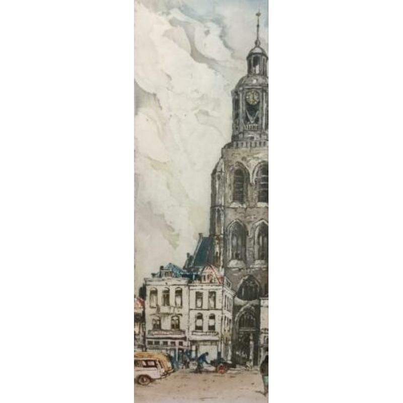 C. de Korte (20e) - Grote Markt Bergen op Zoom