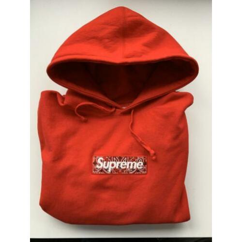 Supreme bandana boxlogo hoodie
