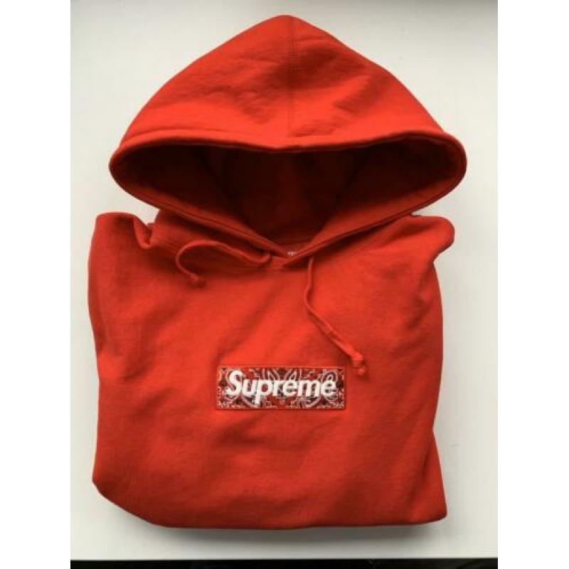 Supreme bandana boxlogo hoodie