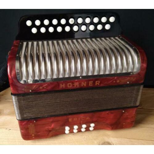 Hohner Erica CF Trekharmonica / Trekzak