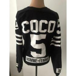 Homme + Femme zwarte sweater maat S