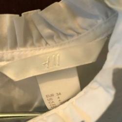 H&M witte blouse mt 34