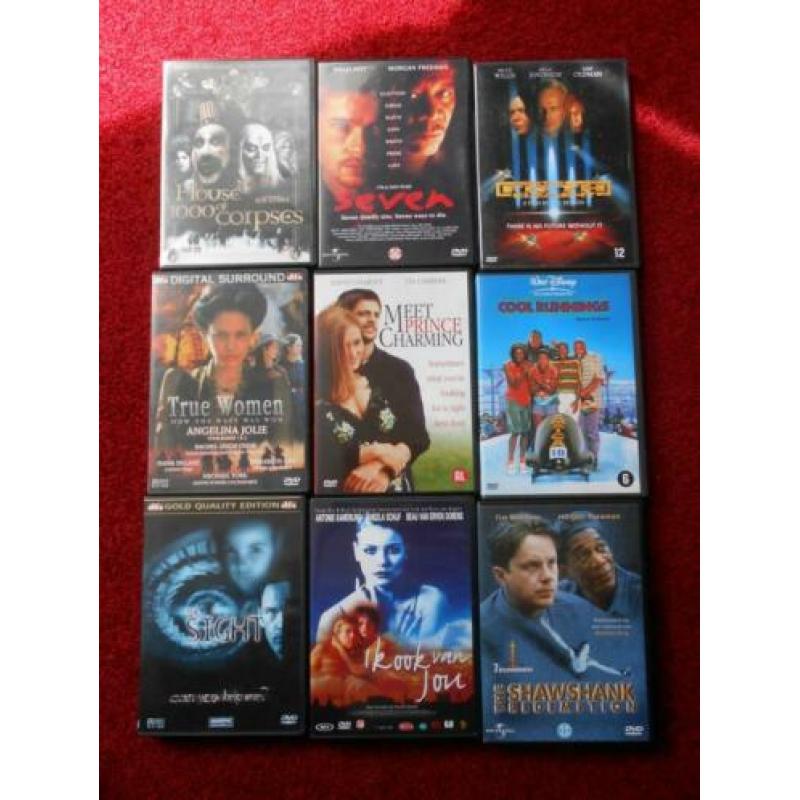DVD'S per stuk € 1,00, zie beschrijving!