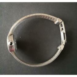 zilveren horloge , dameshorloge ,