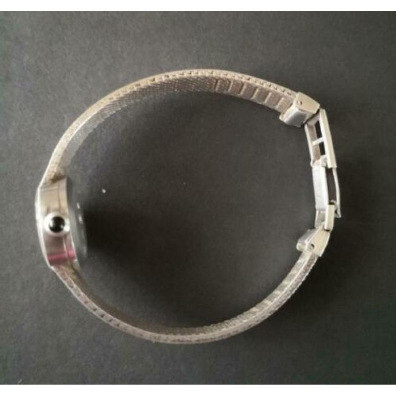 zilveren horloge , dameshorloge ,