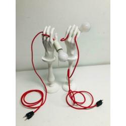 set tafellampen mannequin handen eclectic