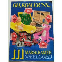 De Marskramer 1984 speelgoed folder Playmobil A-Team Lego
