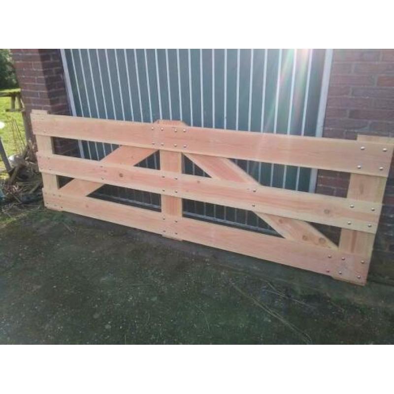 Nieuw Douglas weidehek/landhek 3 meter breed