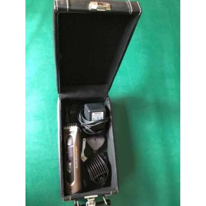 Babyliss voor man in luxe koffer zgan
