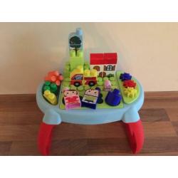 Abrick speeltafel met blokken en vormen