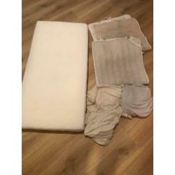 Aerosleep matras /2x topper/ 3x hoeslaken