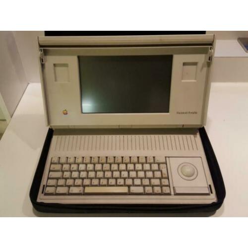 Oude Apple Macintosh Portable vintage retro.