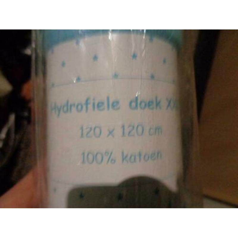Hydrofiele doek 120 x 120 nieuw!